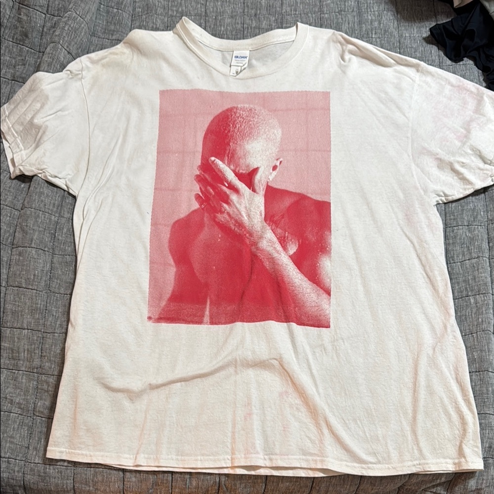 Frank Ocean FYF Fest 2017 White Graphic T-Shirt
